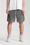 Pure Color Cotton Casual Shorts