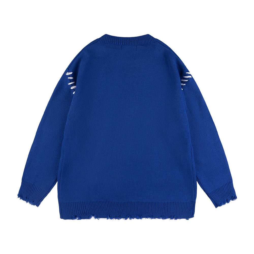 Stiches Knitted Pullovers Sweater